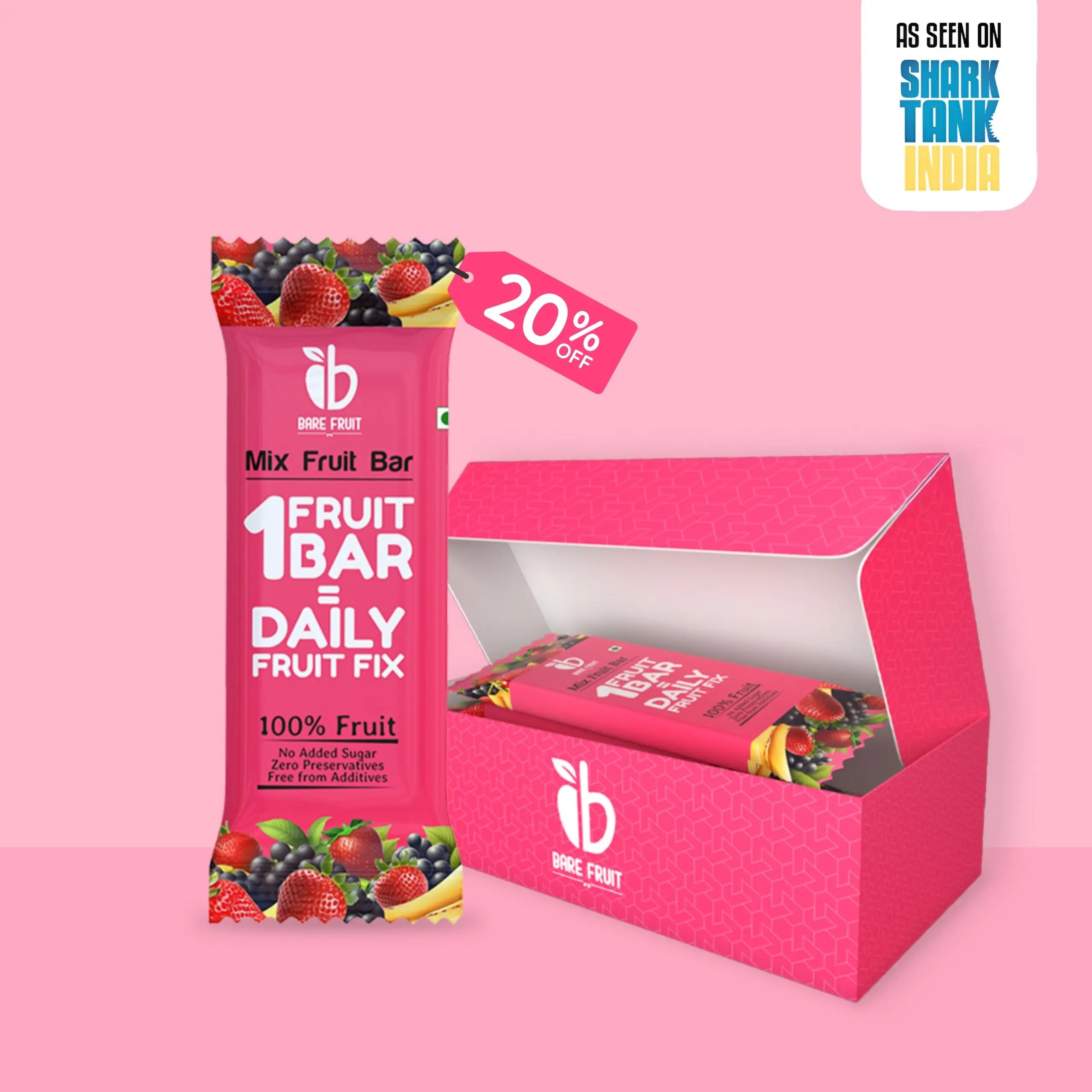 Mix fruit Bar – Strawberry (pack of 6)