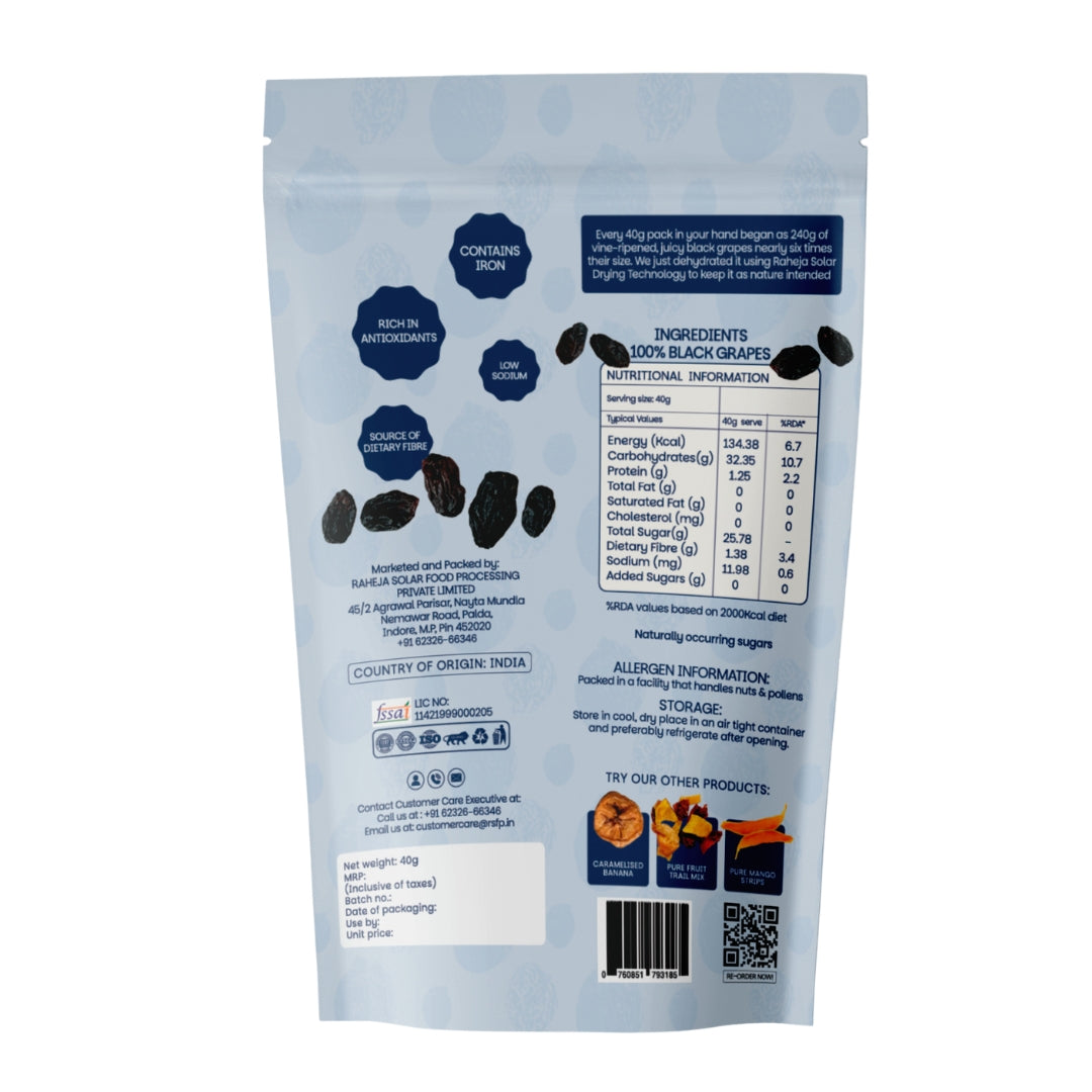 Black Grapes - Mini (Pack of 3)