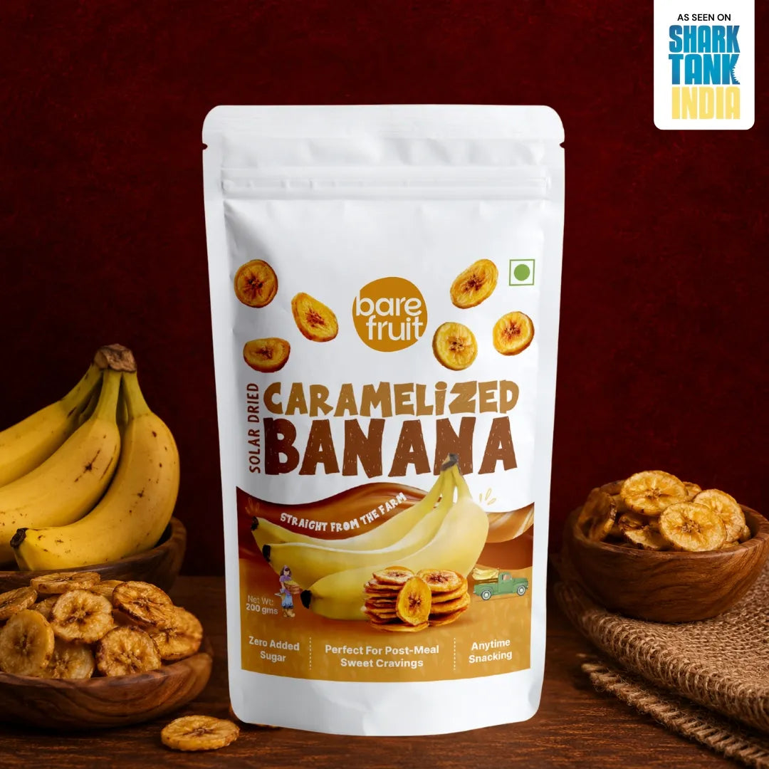Solar Dried Caramelized Banana