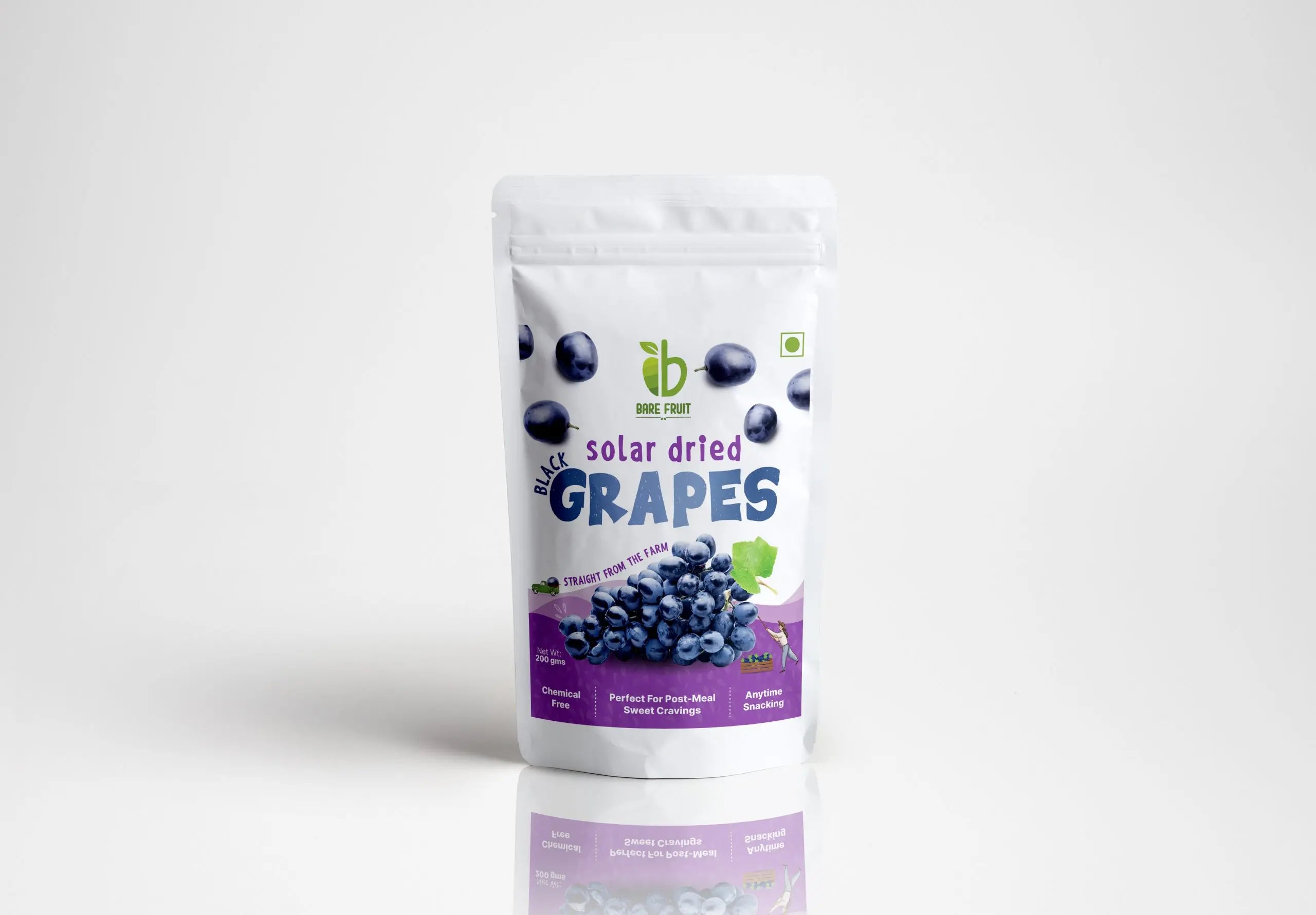 Solar Dried Black Grapes