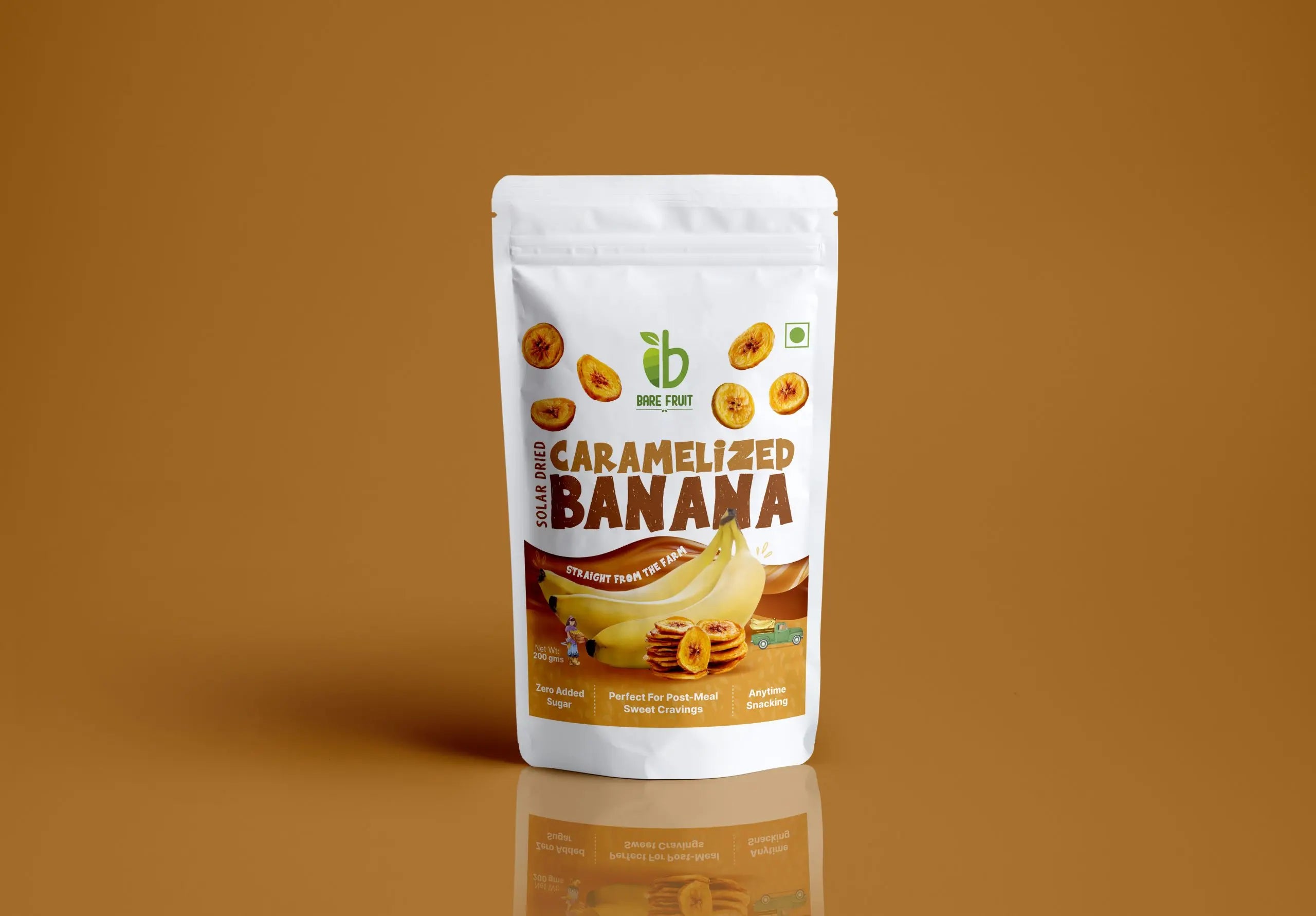 Solar Dried Caramelized Banana