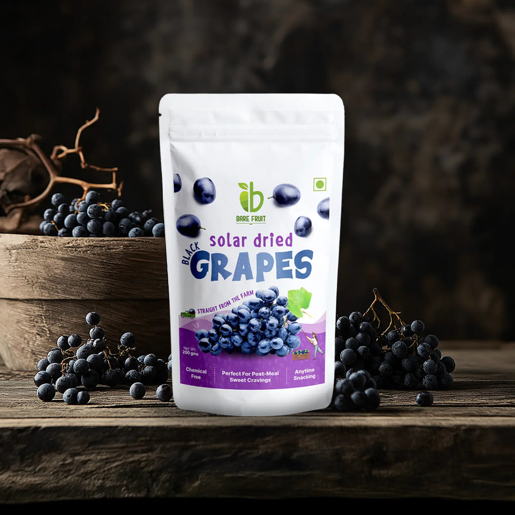 Solar Dried Black Grapes