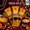 Barefruit Fruit Bar with Jowar Puff multipack in a Diwali-themed setting