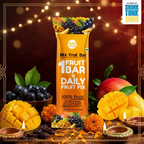 Barefruit Mango Mix Fruit Bar in a Diwali-themed setting