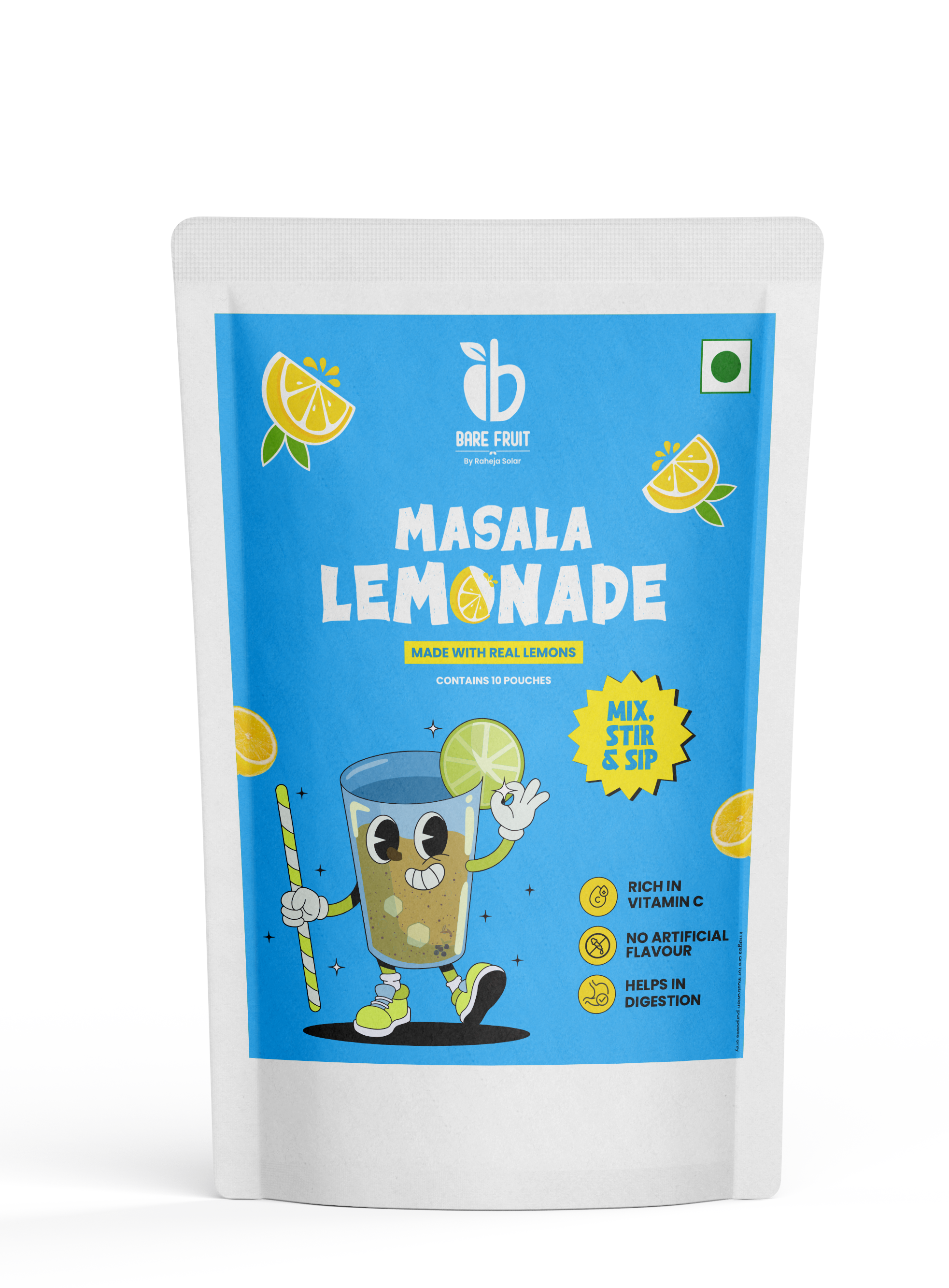 Bare Fruit Masala lemonade,